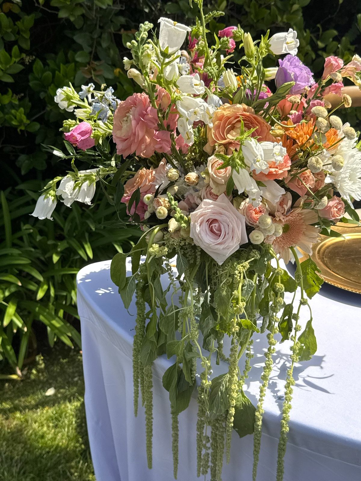 Wedding centerpiece by Lorena Solis